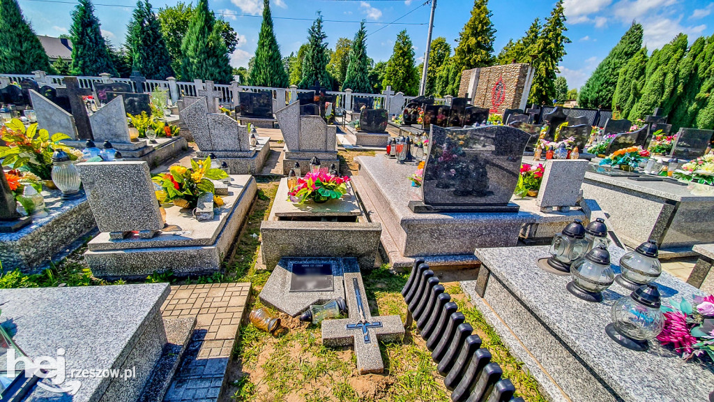 Demolka na podkarpackim cmentarzu