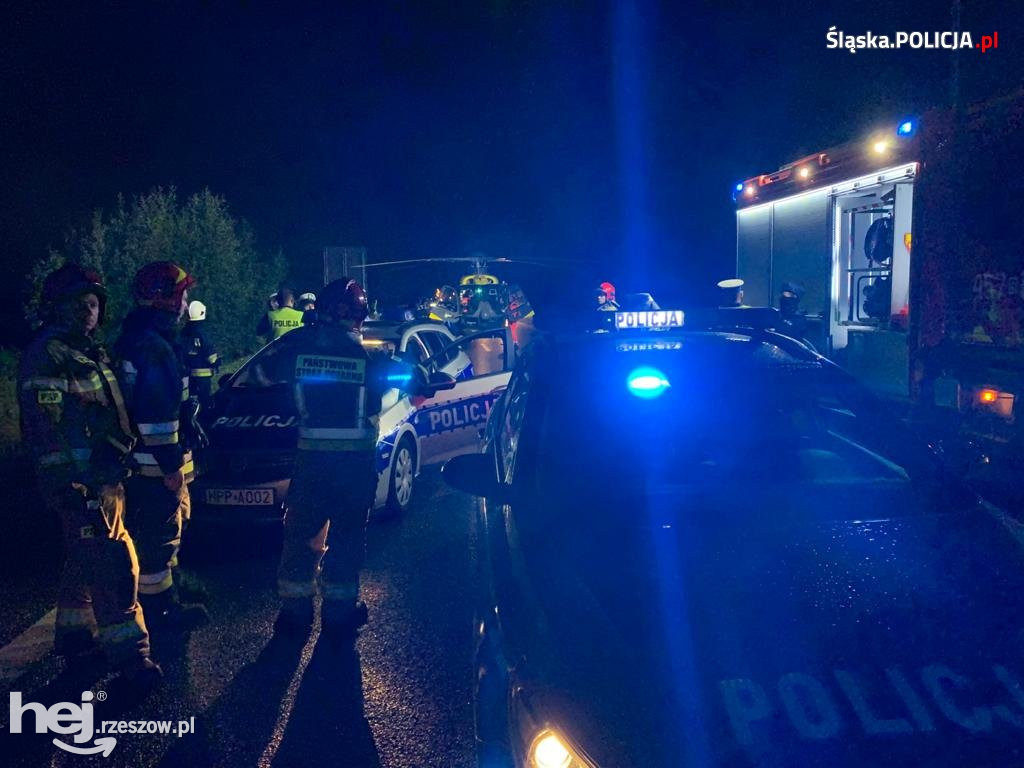 Tragedia na drodze krajowej. Zginęło ośmiu mieszkańców Podkarpacia