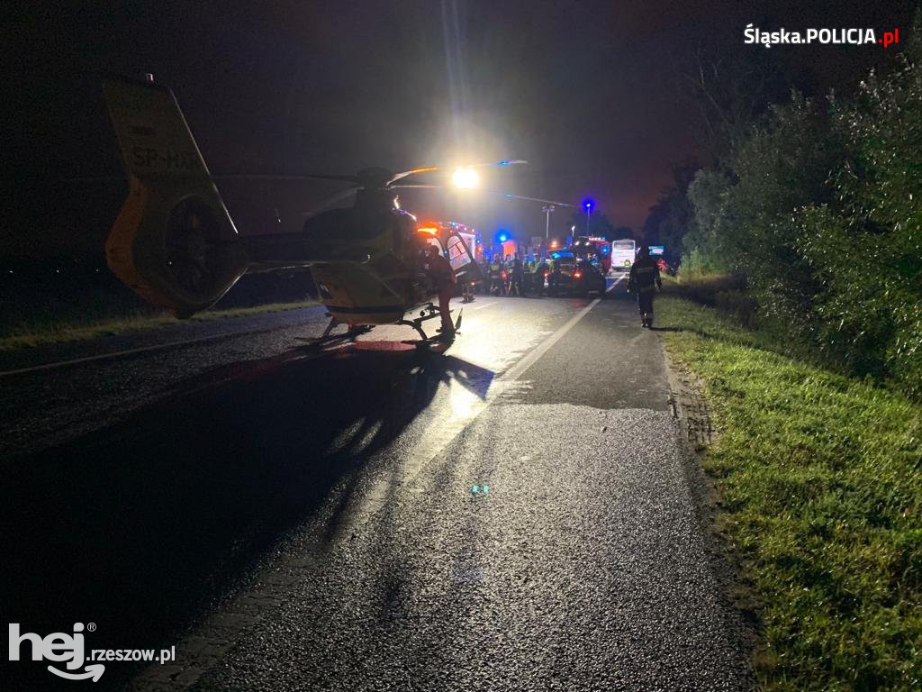 Tragedia na drodze krajowej. Zginęło ośmiu mieszkańców Podkarpacia