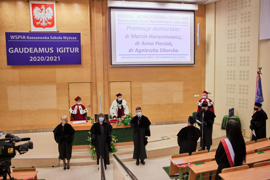 Inauguracja roku akademickiego 2020/2021 w WSPiA