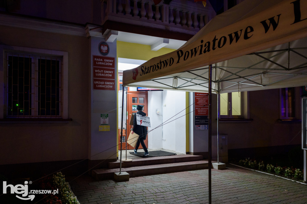 Wetlina, Lubaczów, Kolbuszowa, Rzeszów - protesty w całym regionie