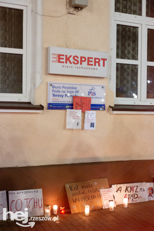 Wetlina, Lubaczów, Kolbuszowa, Rzeszów - protesty w całym regionie