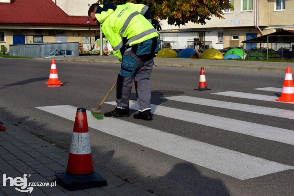 Przejście 3D przed sanocką szkołą