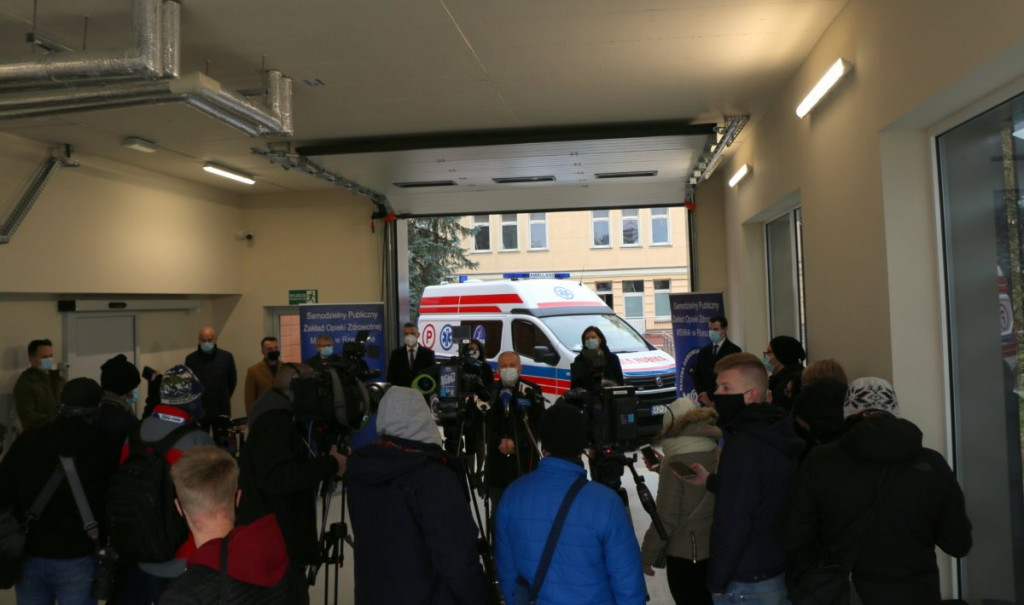 Szpital tymczasowy wkrótce otwarty
