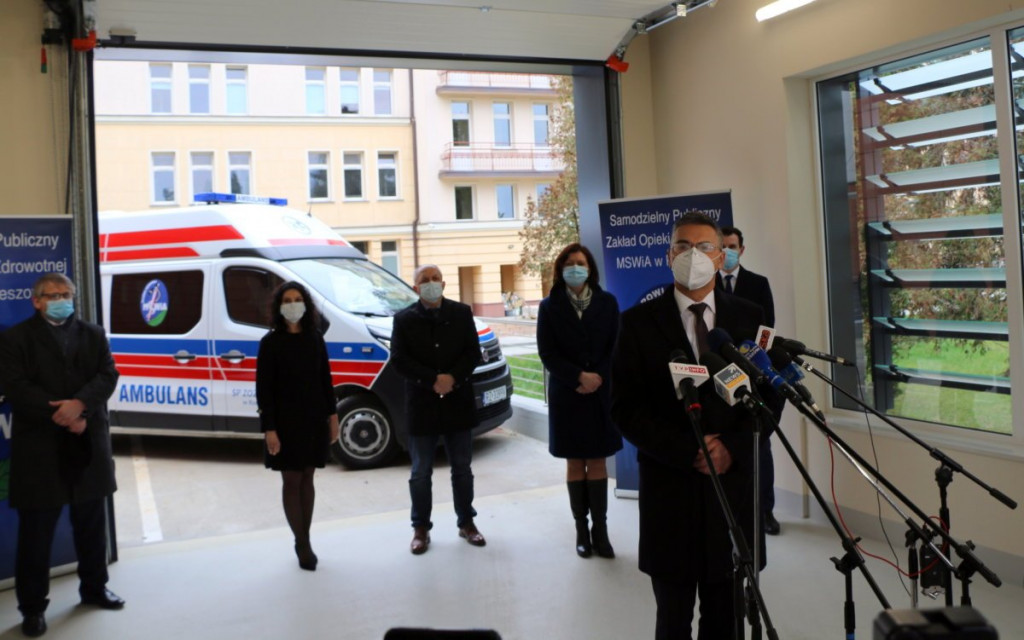 Szpital tymczasowy wkrótce otwarty