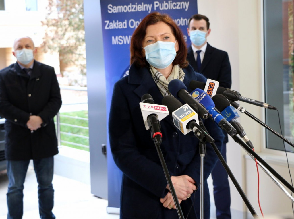Szpital tymczasowy wkrótce otwarty