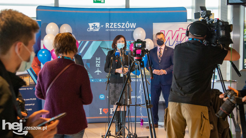 Wizz Air inauguruje loty z Jasionki