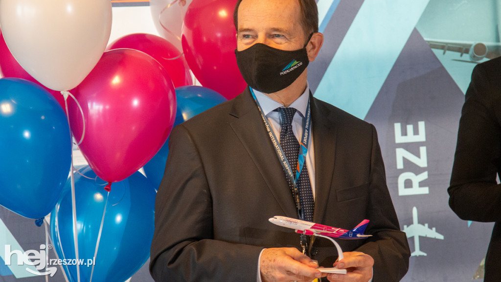 Wizz Air inauguruje loty z Jasionki