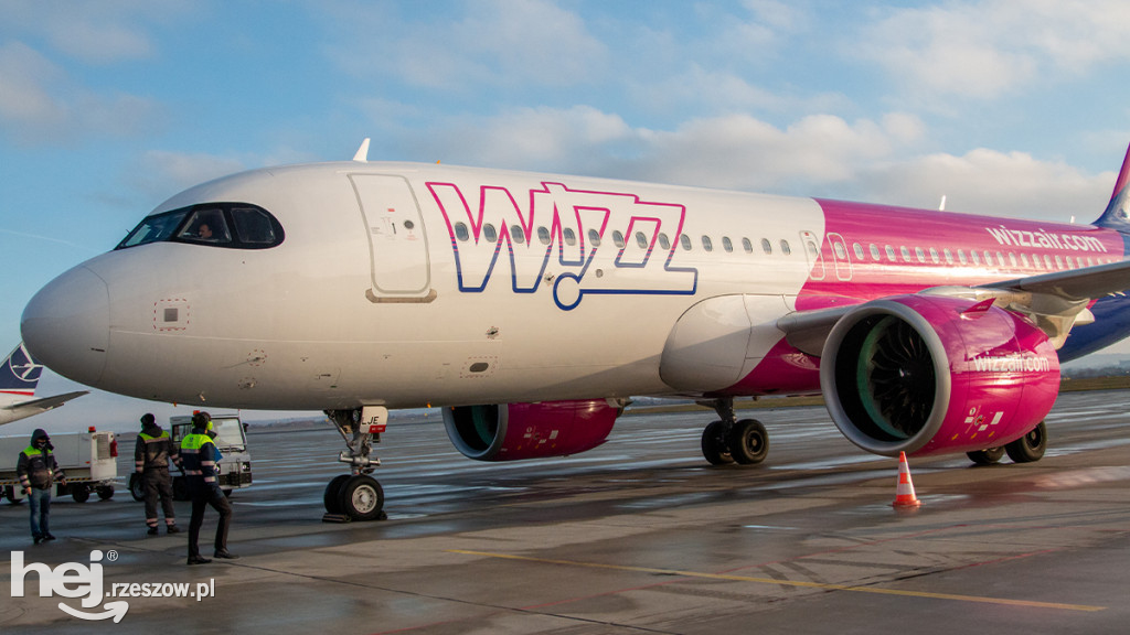 Wizz Air inauguruje loty z Jasionki