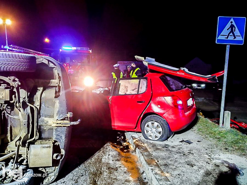 Tragedia na podkarpackiej drodze. Zginęły dwie osoby
