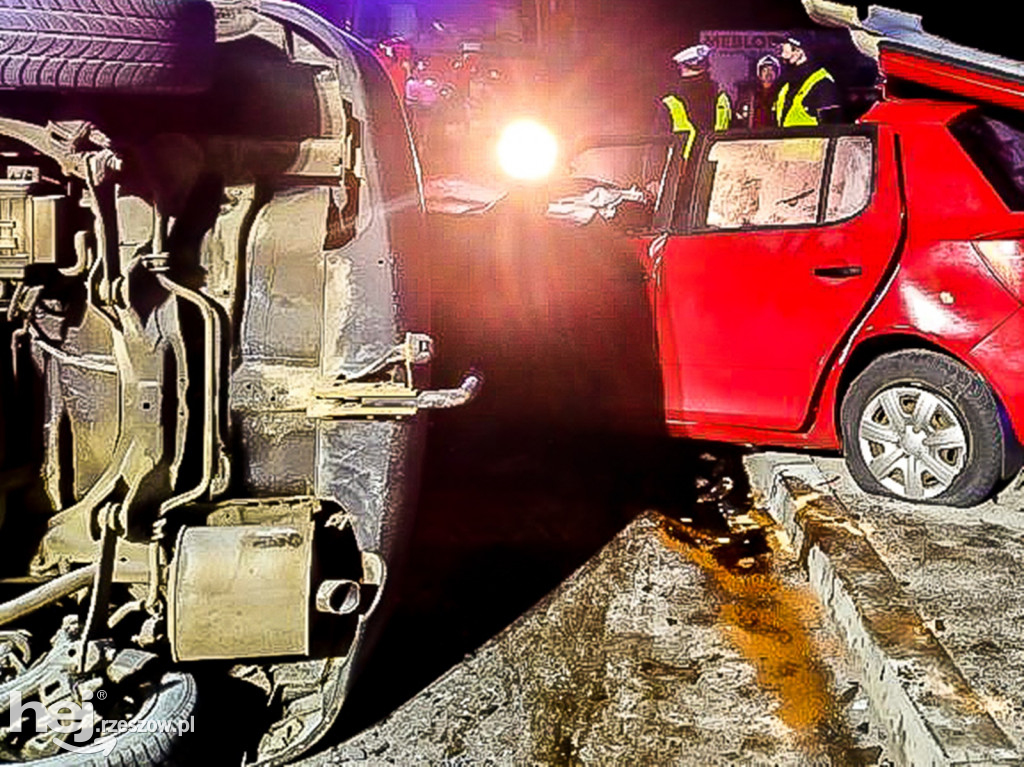 Tragedia na podkarpackiej drodze. Zginęły dwie osoby