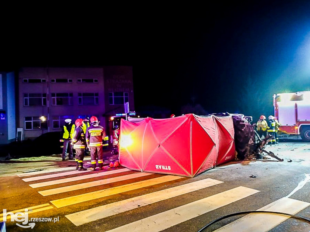 Tragedia na podkarpackiej drodze. Zginęły dwie osoby