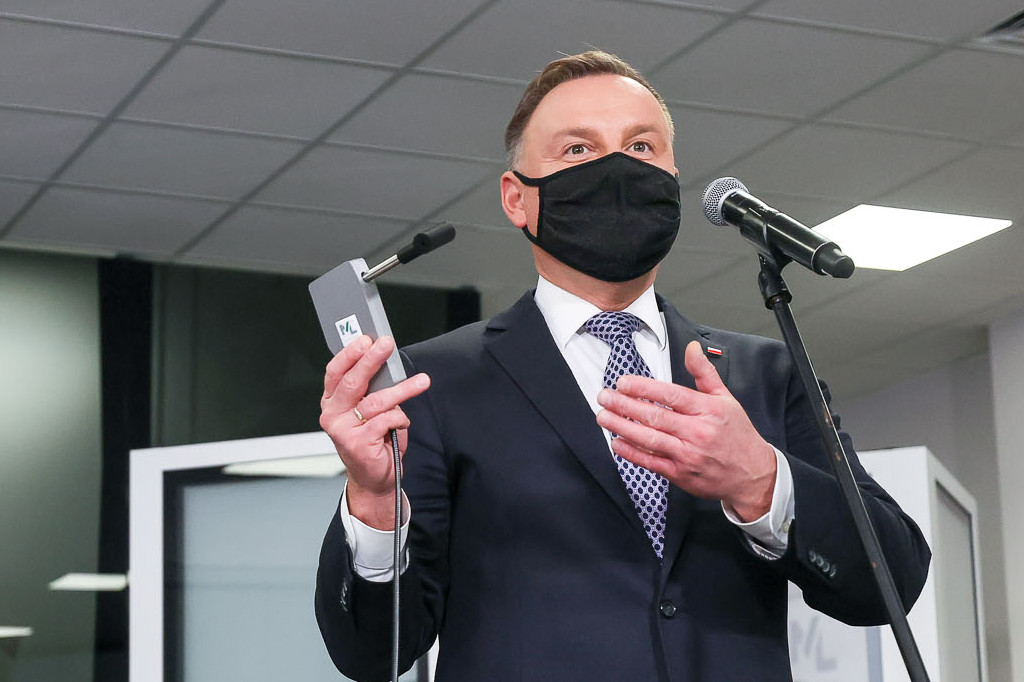 Prezydent Duda w Rzeszowie. Powstało urządzenie wykrywające COVID z oddechu