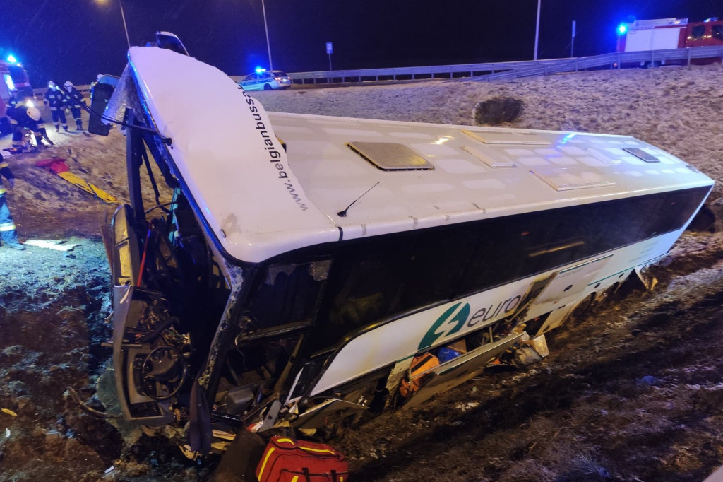 Znów katastrofa autokaru na A4! W tym samym miejscu!