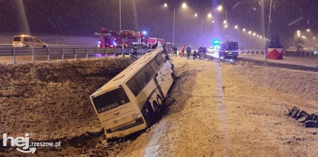 Znów katastrofa autokaru na A4! W tym samym miejscu!