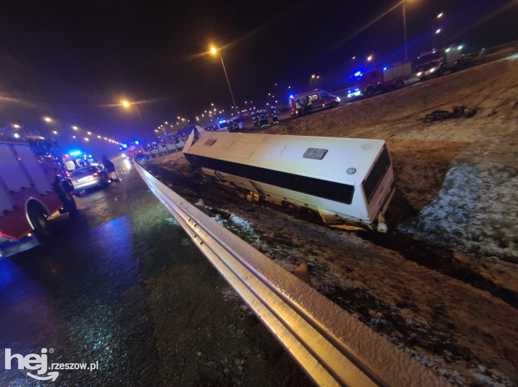 Znów katastrofa autokaru na A4! W tym samym miejscu!