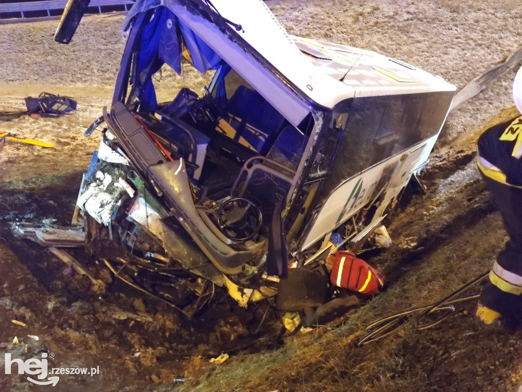 Znów katastrofa autokaru na A4! W tym samym miejscu!