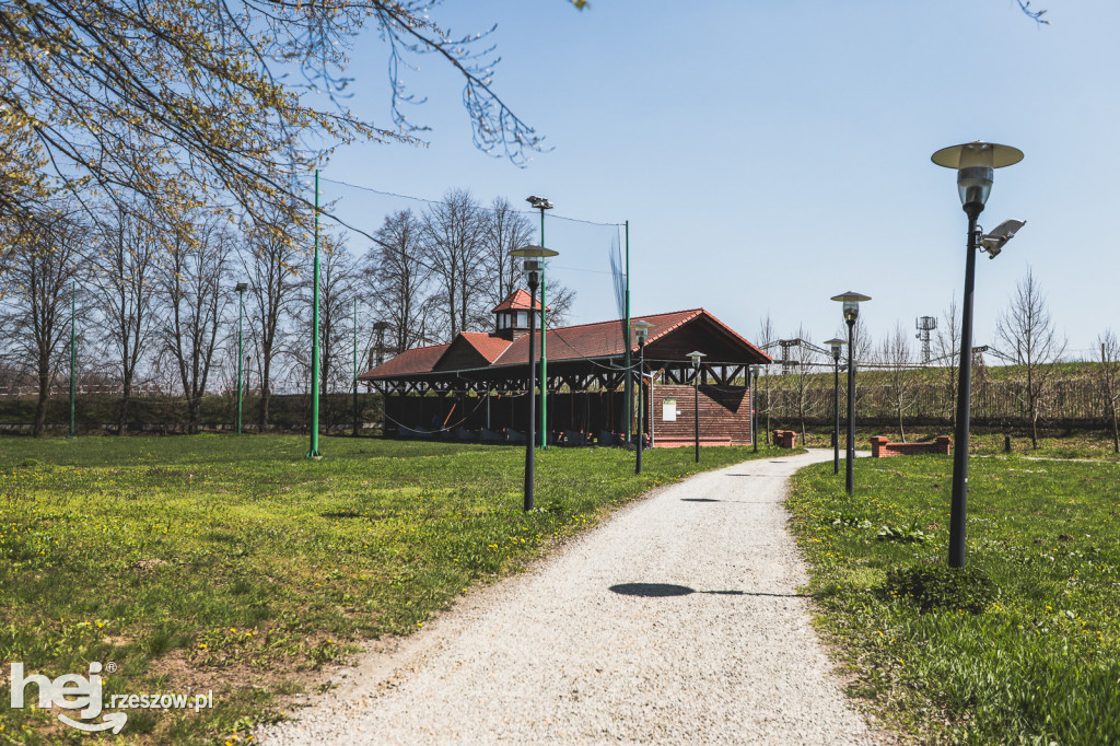 Zamek w Baranowie Sandomierskim w wiosennej odsłonie