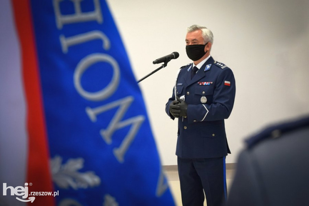 Ślubowanie nowych policjantów