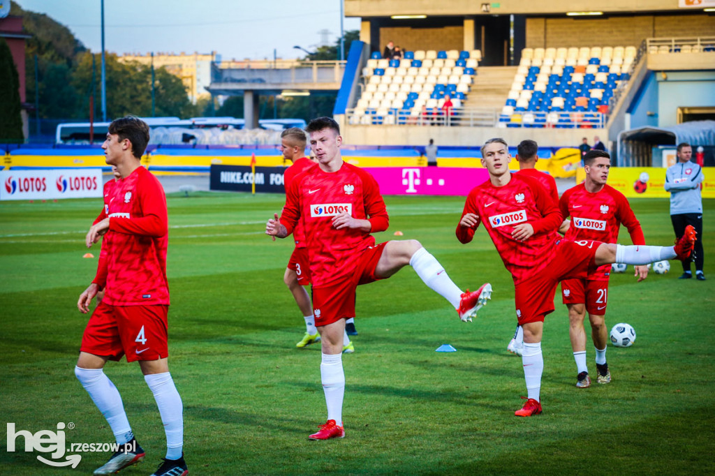 Mecz Polska - Niemcy U-20 w Rzeszowie