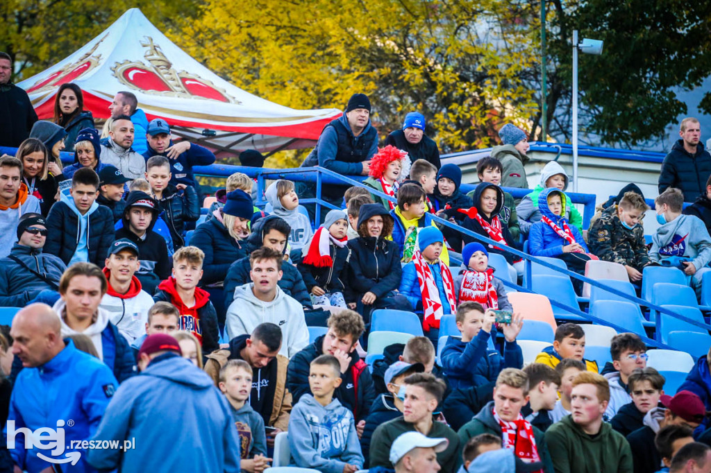 Mecz Polska - Niemcy U-20 w Rzeszowie