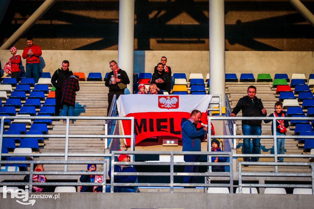 Mecz Polska - Niemcy U-20 w Rzeszowie