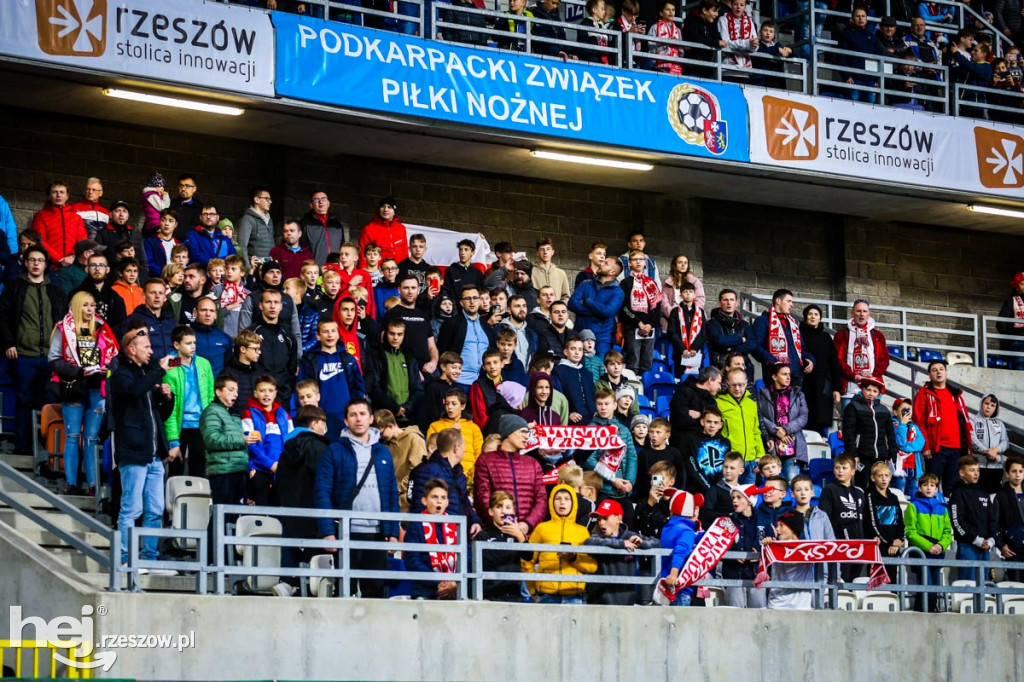 Mecz Polska - Niemcy U-20 w Rzeszowie