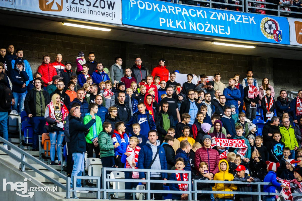 Mecz Polska - Niemcy U-20 w Rzeszowie