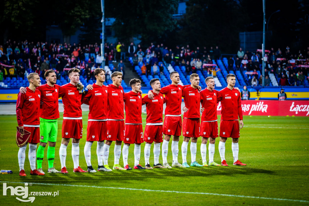 Mecz Polska - Niemcy U-20 w Rzeszowie