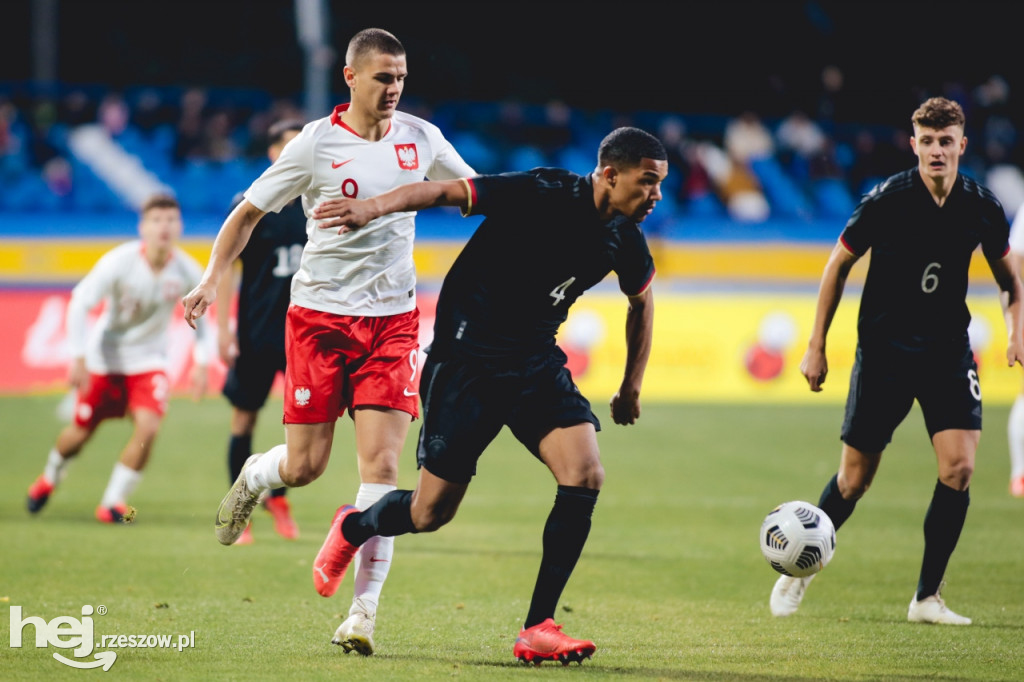 Mecz Polska - Niemcy U-20 w Rzeszowie