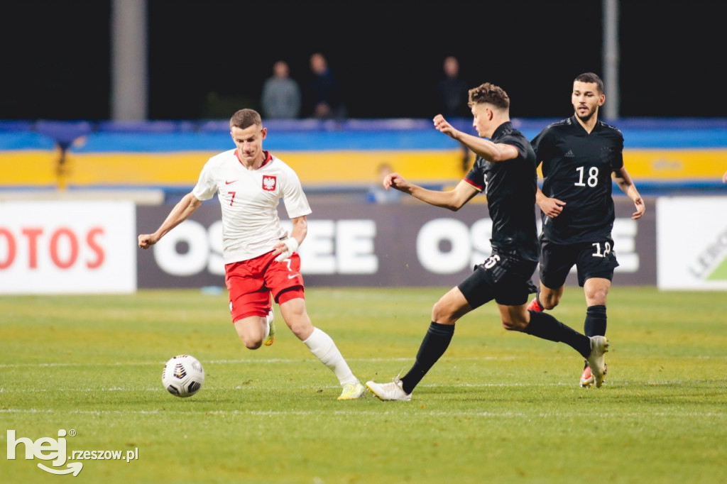 Mecz Polska - Niemcy U-20 w Rzeszowie