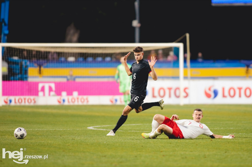 Mecz Polska - Niemcy U-20 w Rzeszowie
