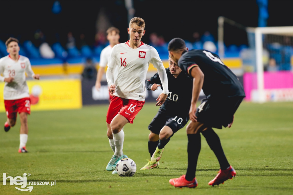 Mecz Polska - Niemcy U-20 w Rzeszowie