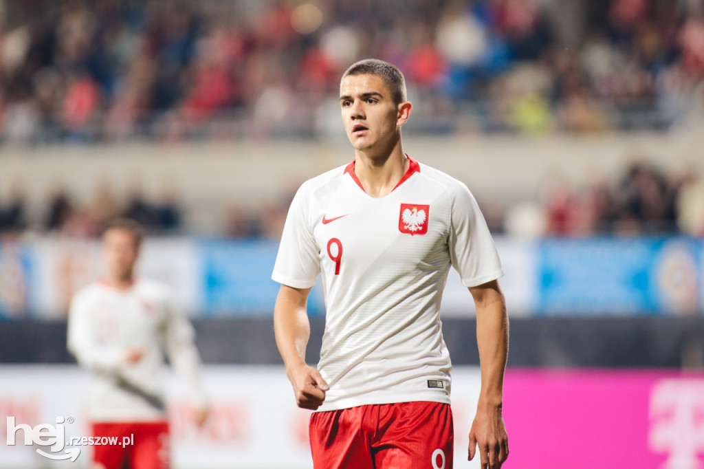 Mecz Polska - Niemcy U-20 w Rzeszowie