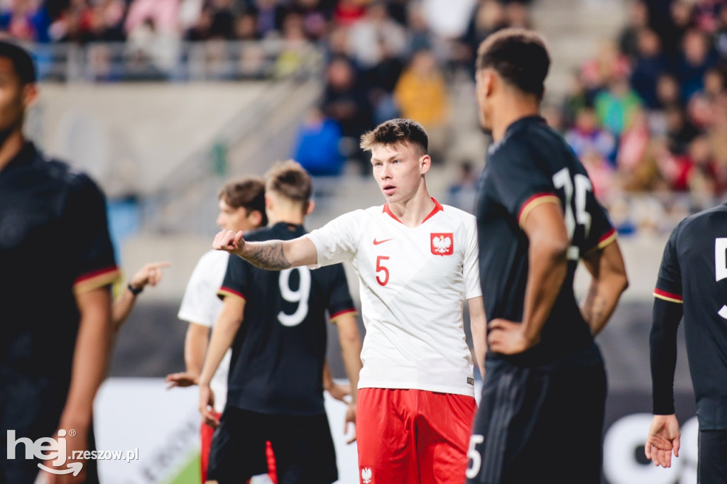 Mecz Polska - Niemcy U-20 w Rzeszowie