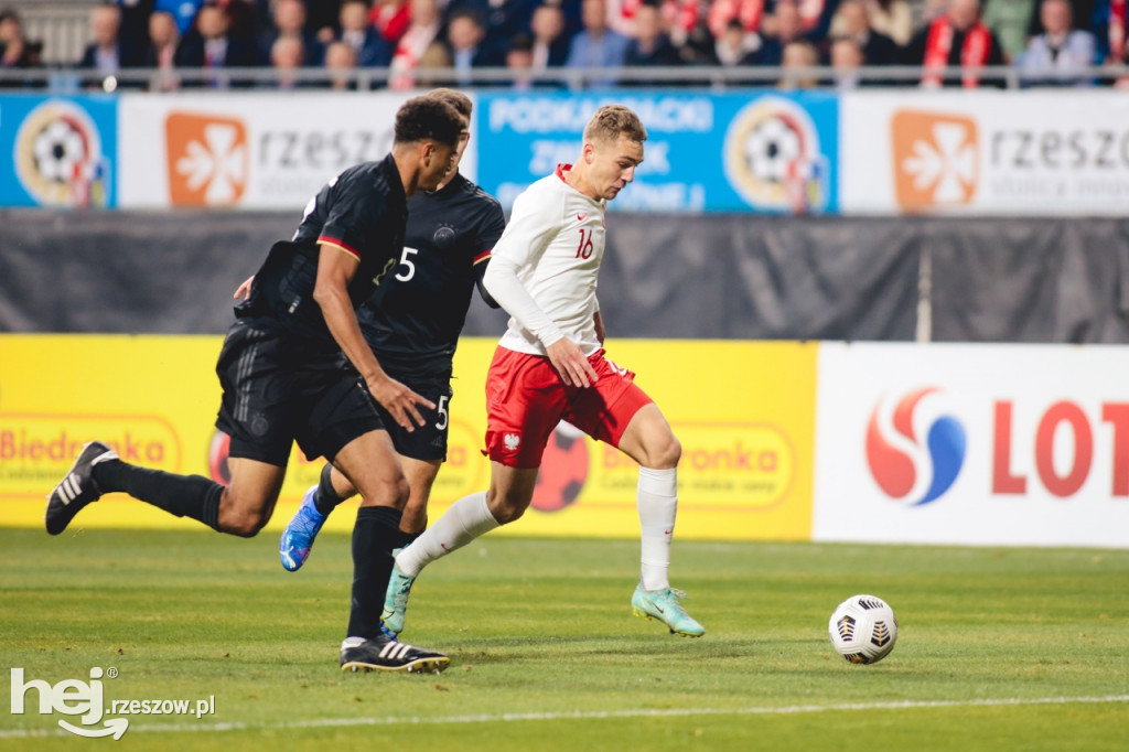 Mecz Polska - Niemcy U-20 w Rzeszowie
