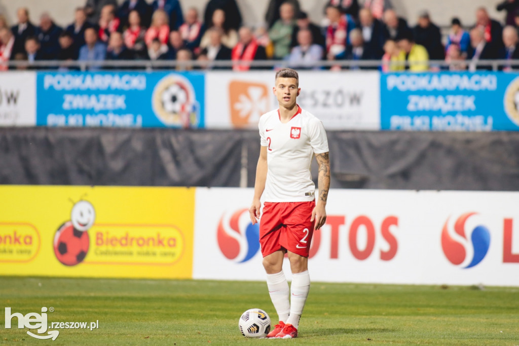 Mecz Polska - Niemcy U-20 w Rzeszowie