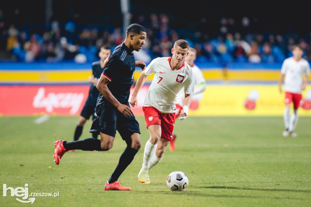 Mecz Polska - Niemcy U-20 w Rzeszowie