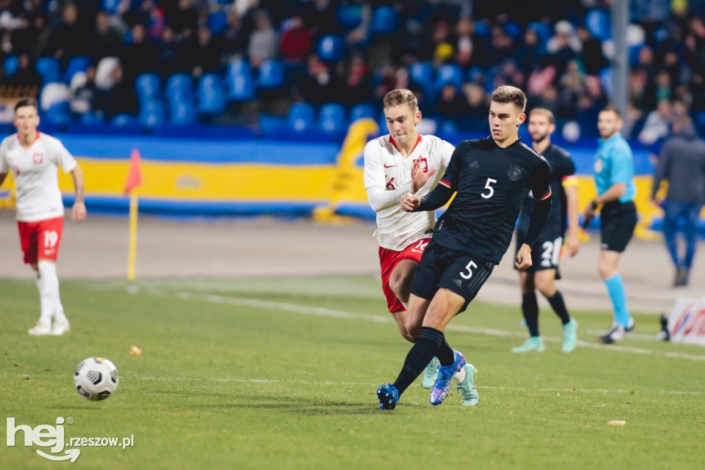 Mecz Polska - Niemcy U-20 w Rzeszowie