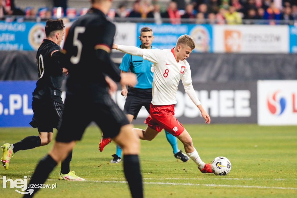 Mecz Polska - Niemcy U-20 w Rzeszowie