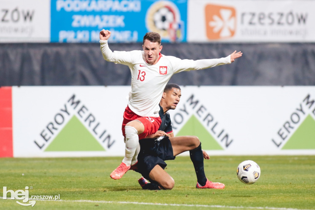 Mecz Polska - Niemcy U-20 w Rzeszowie