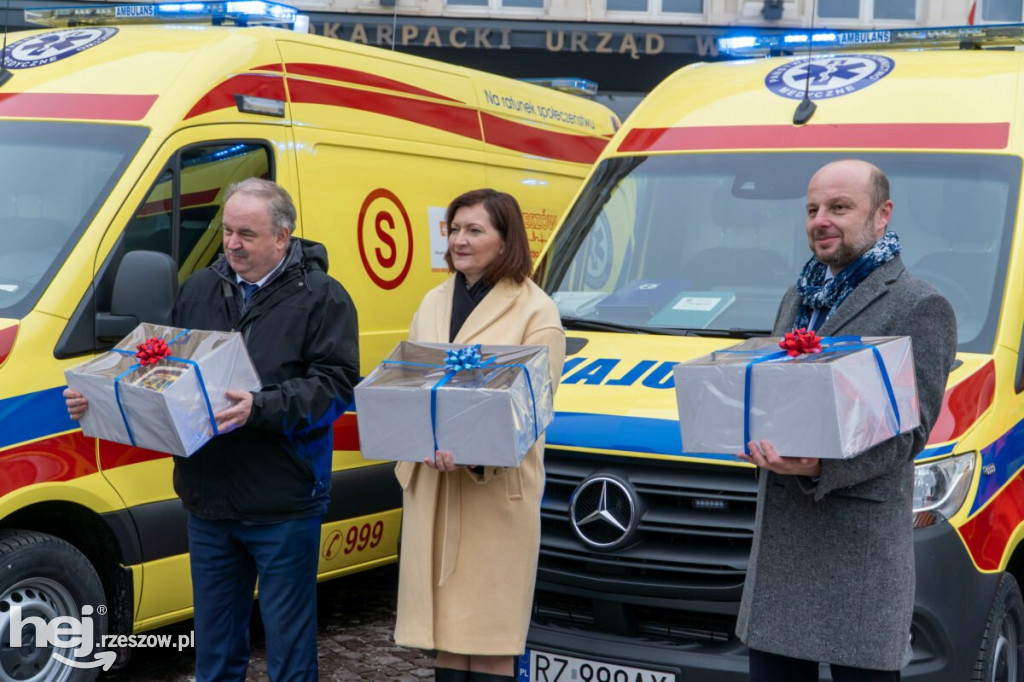 Nowe karetki dla wojewódzkiej stacji