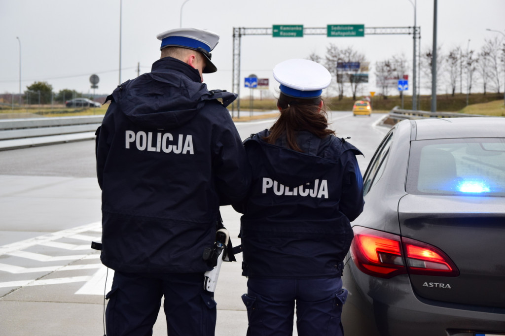 Policyjne kontrole na A4