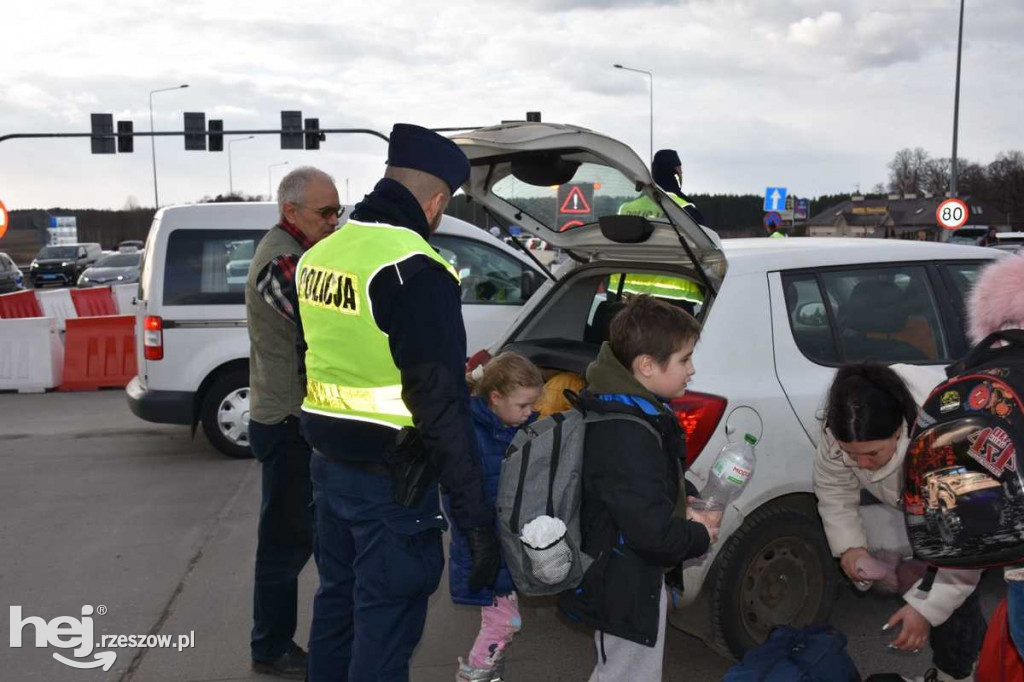 Podkarpaccy policjanci na granicy