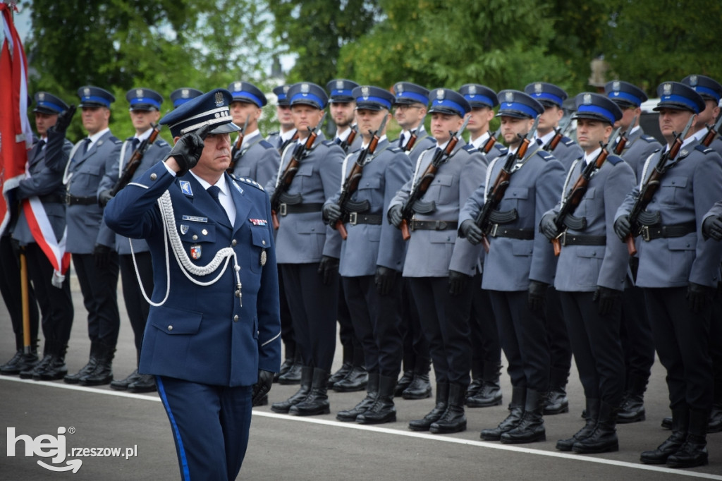 Ślubowanie policjantów