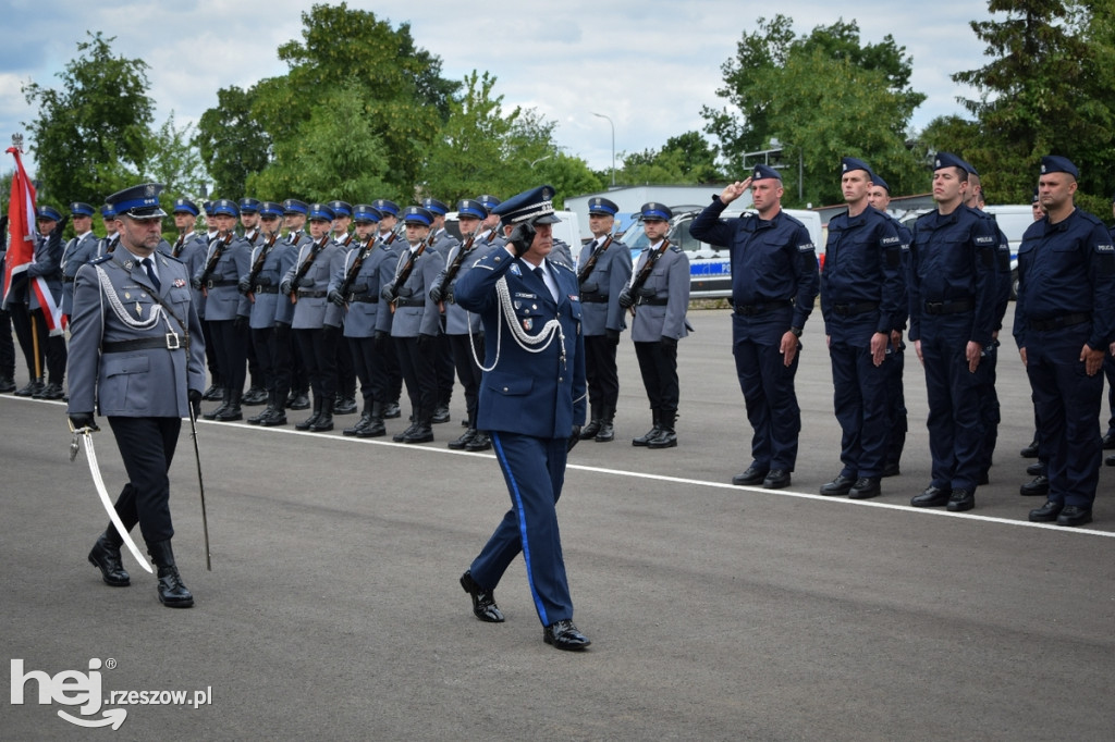 Ślubowanie policjantów