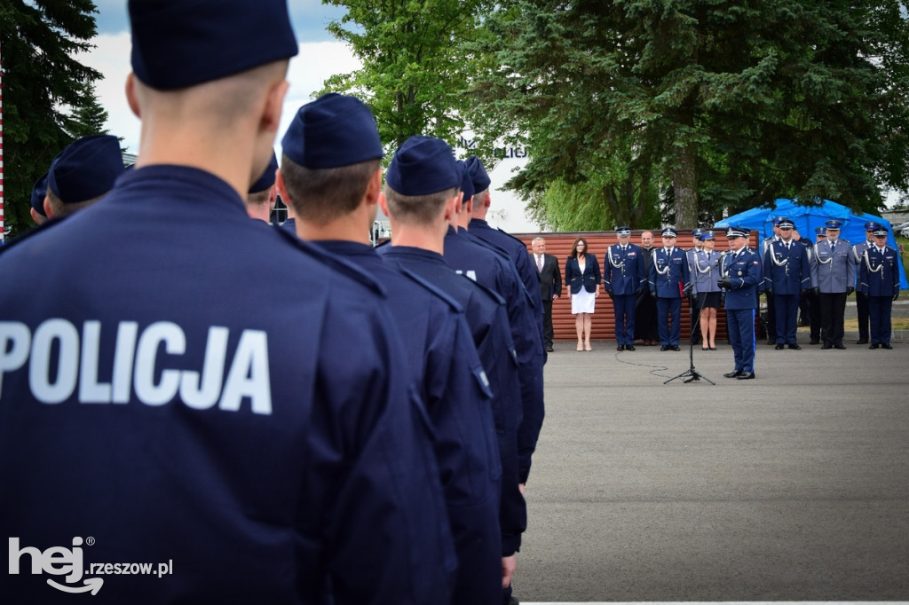 Ślubowanie policjantów