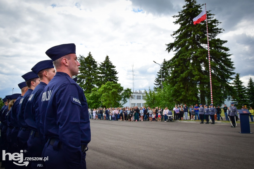 Ślubowanie policjantów