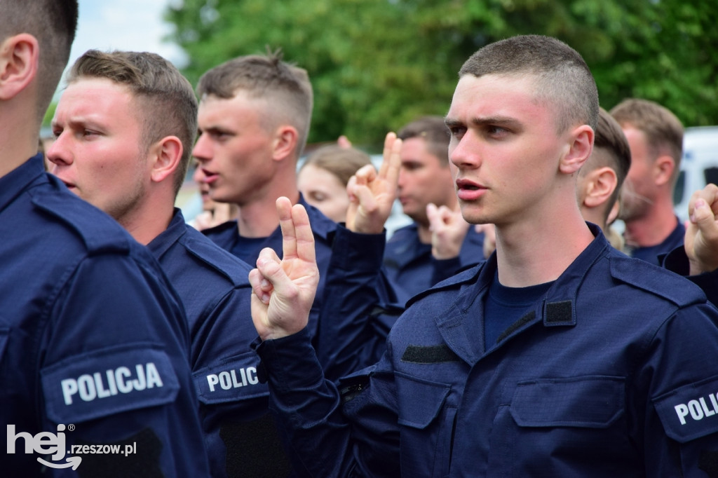 Ślubowanie policjantów