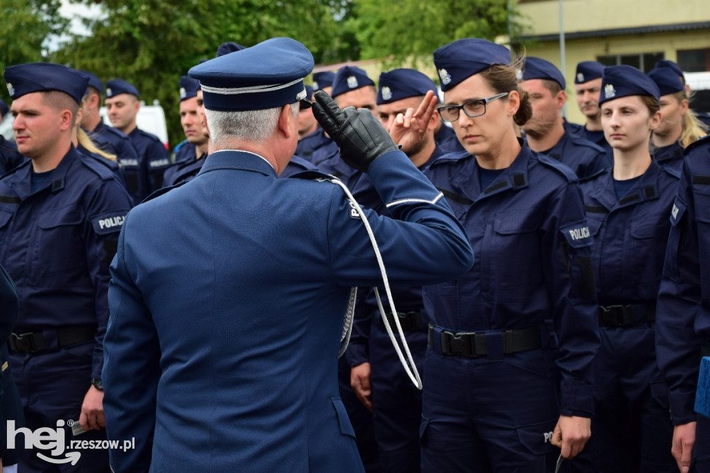 Ślubowanie policjantów